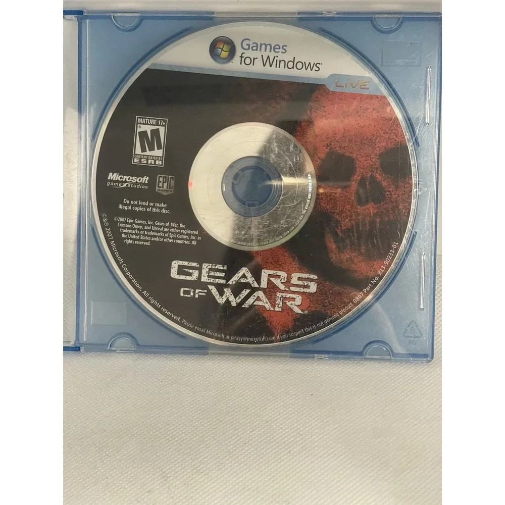 Gears Of War 2 Microsoft Xbox 360 Resurfaced‎ Disk